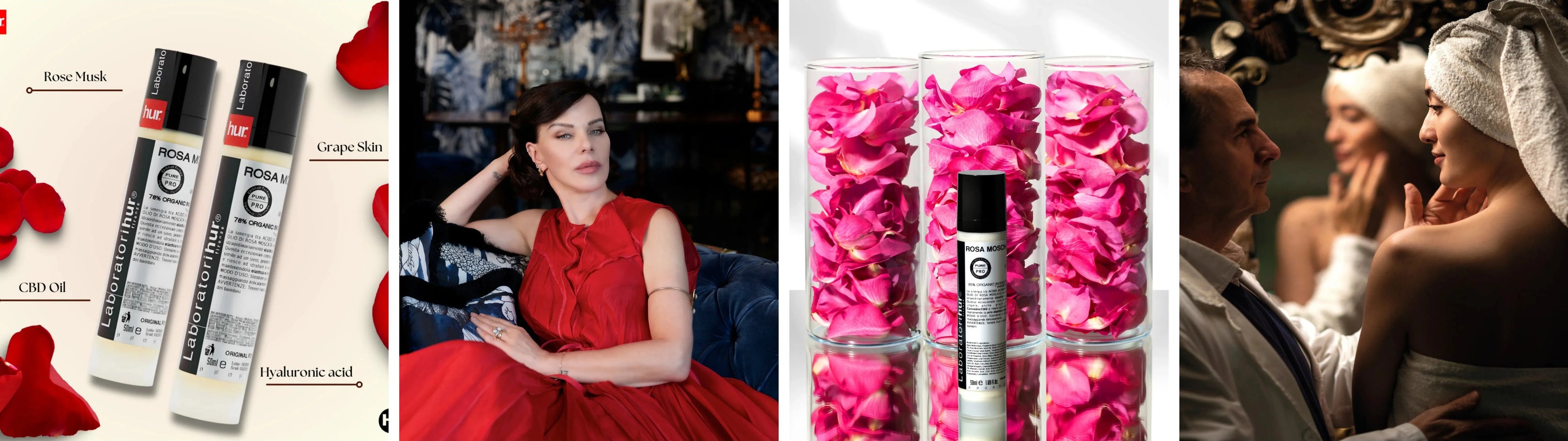 Hur product collage
