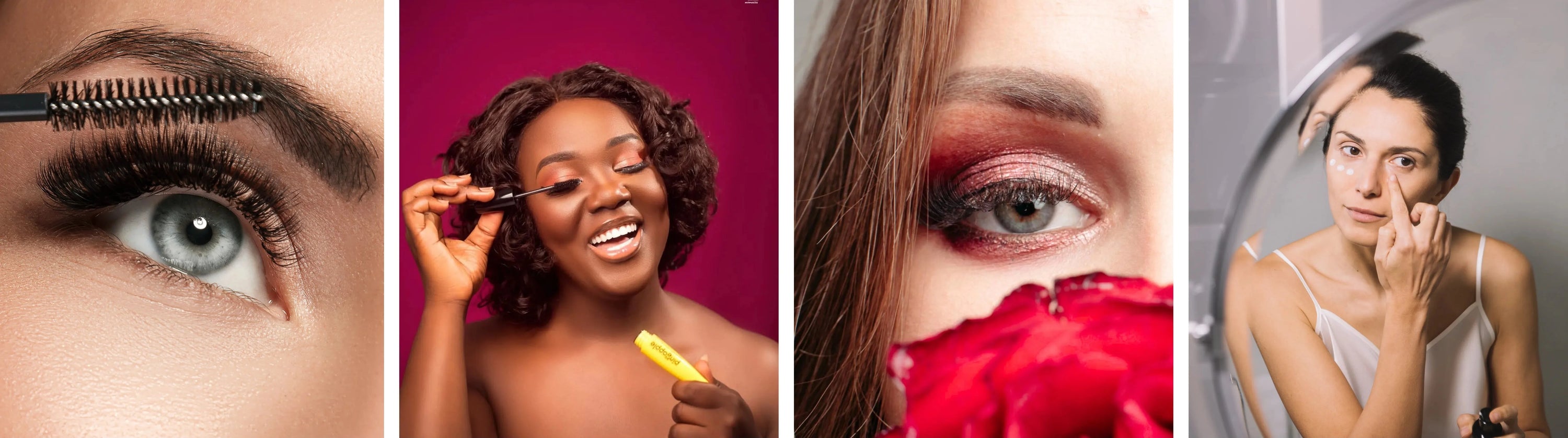 Eye products collage