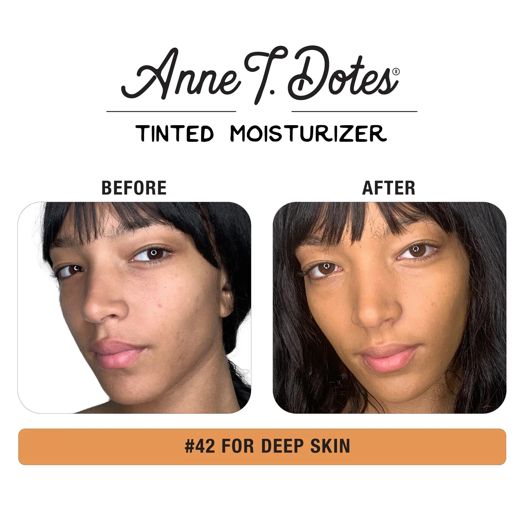 before and after moisturizer comparison