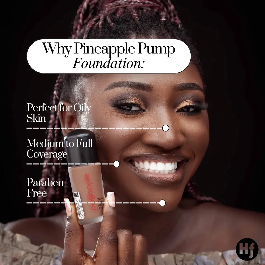 woman holding pump foundation