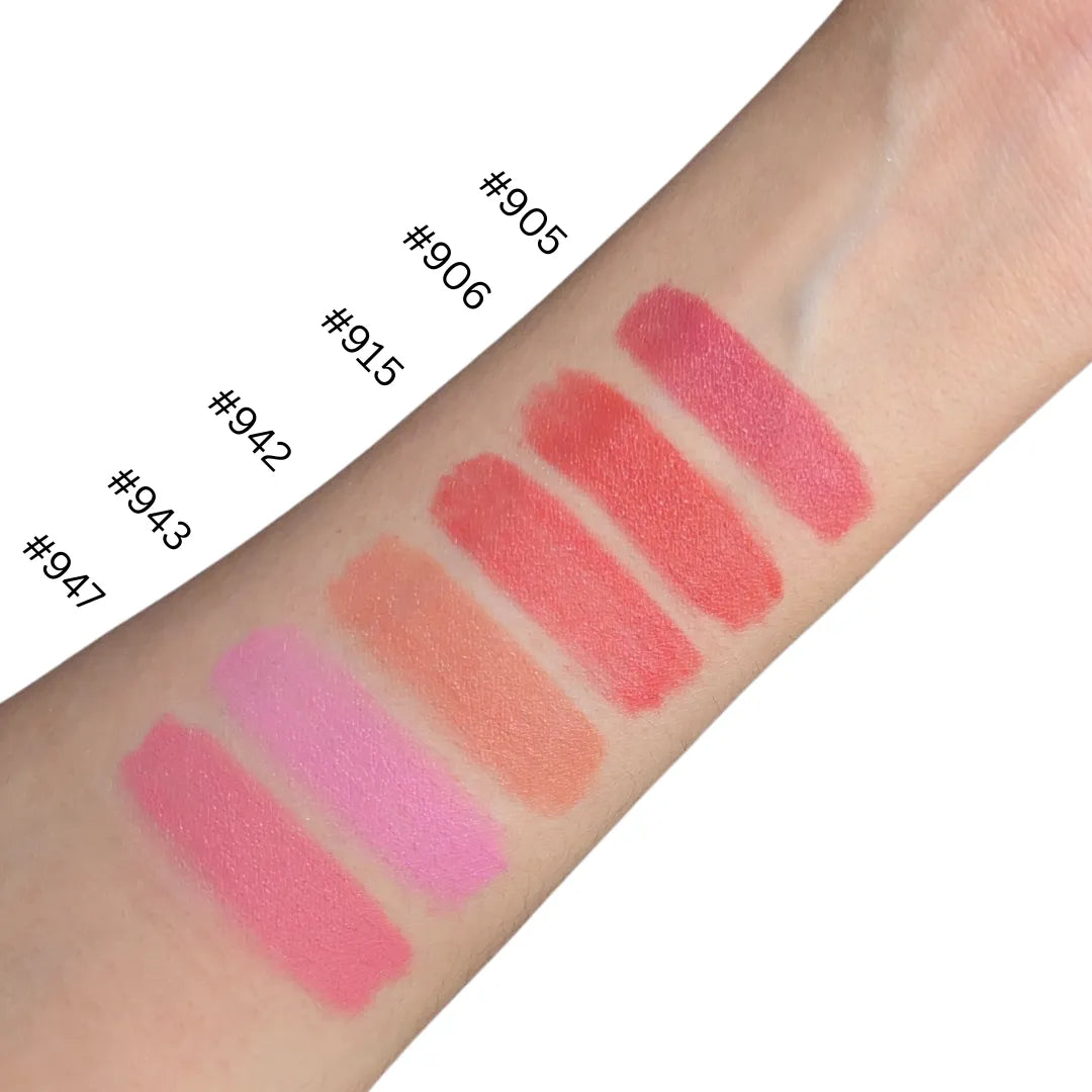 Star colour lipstick swatches