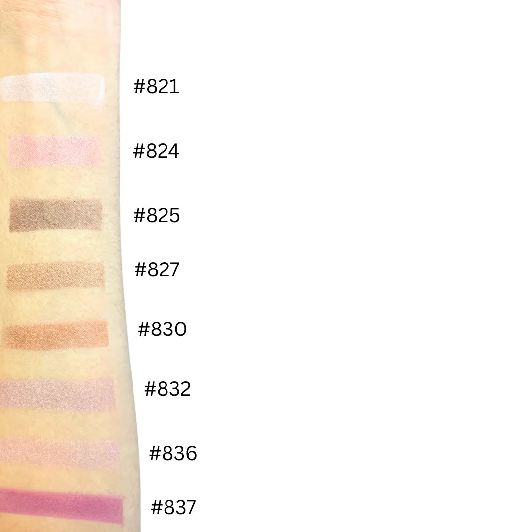 Terracotta eyeshadow swatch